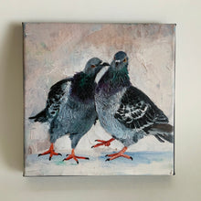 Load image into Gallery viewer, “Kiss” - 8 x 8 inches - Ready to hang canvas print