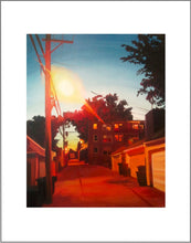 Load image into Gallery viewer, "In the Alley” print