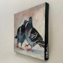 Load image into Gallery viewer, “Kiss” - 8 x 8 inches - Ready to hang canvas print