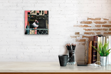 Load image into Gallery viewer, “Happy Place” - 8 x 8 inches - Ready to hang canvas print