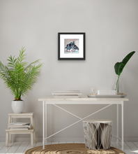 Load image into Gallery viewer, "Kiss (Peck)” print