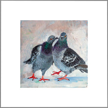 Load image into Gallery viewer, "Kiss (Peck)” print