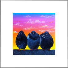 Load image into Gallery viewer, “3 at Sunset” print
